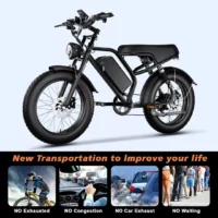 Bluvall S20 Moped Ebike product image view 5