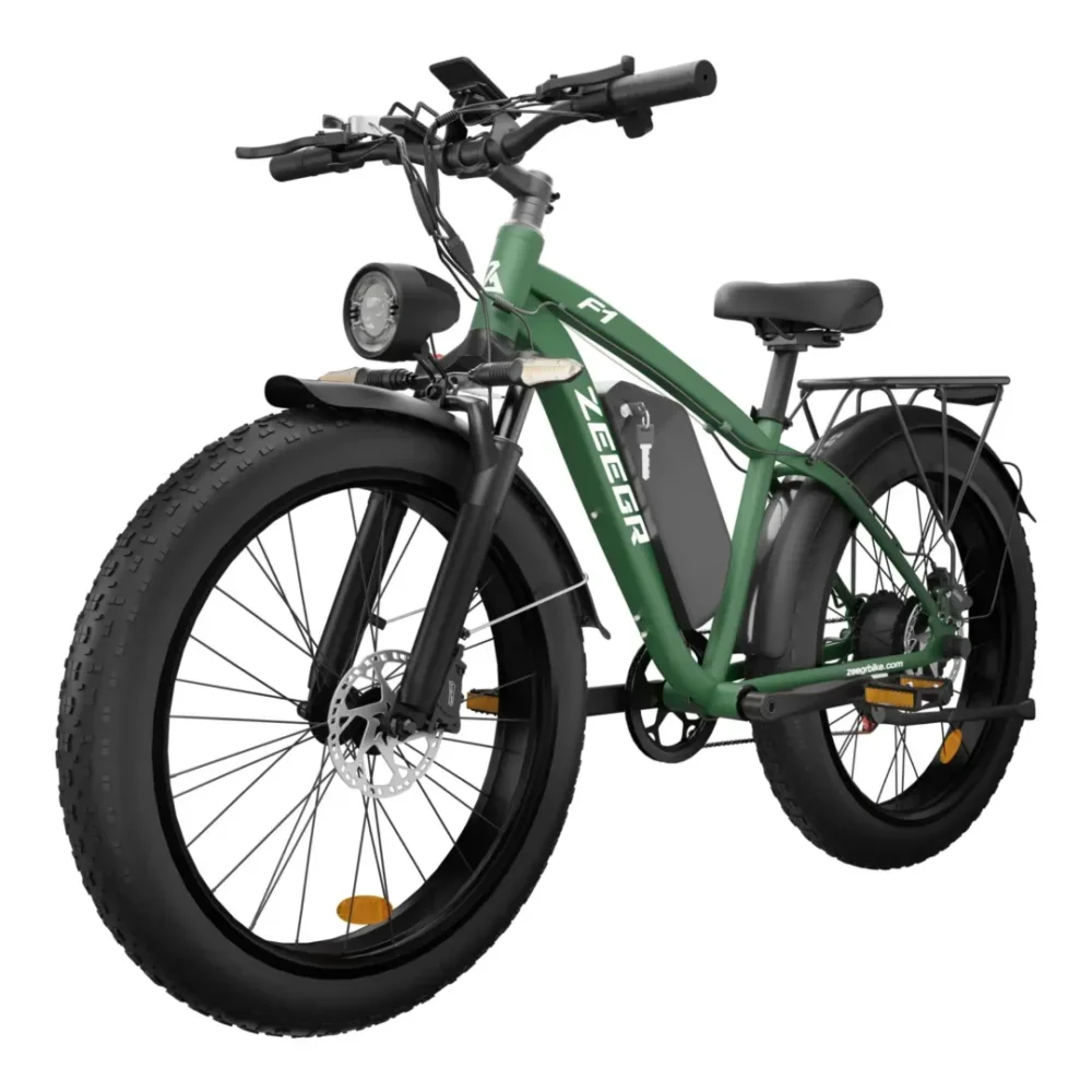 Bluvall Zeegr F1 Electric Bike Series Green product image view 2