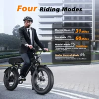 Bluvall S20 Moped Ebike product image view 12
