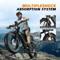 Bluvall S20 Moped Ebike product image view 13
