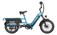 Heybike Hauler Electric Cargo Bike Single Battery Blue product image view 9