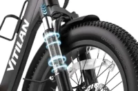 Vitilan U3 Full Suspension Foldable Fat Tire Electric Bike product image view 11