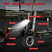 ZonDoo ZO03 Plus Electric Scooter For Adults / Dual Up To product image view 10