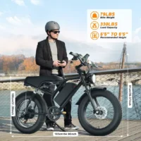 Bluvall S20 Moped Ebike product image view 14