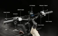 Bluvall Zeegr F1 Electric Bike Series product image view 13