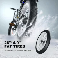 Bluvall Zeegr S1 E-Bike Dual AWD 80 Miles Electric Bike product image view 9
