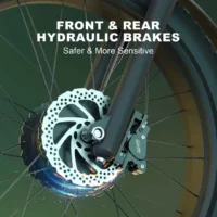 Bluvall Zeegr S1 E-Bike Dual AWD 80 Miles Electric Bike product image view 4