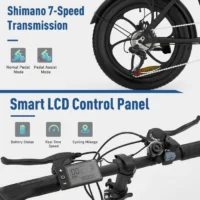 COLORWAY BK6S1 36V 12Ah Folding Ebike product image view 4