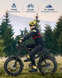 RIDING TIME'S Z8 S Electric Bike for Adults Full Suspension product image view 6