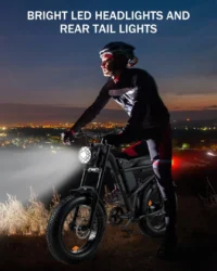 RIDING TIME'S Z8 S Electric Bike for Adults Full Suspension product image view 5