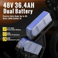 RIDING TIME'S GT73 Electric Dirt Bike for Adults - Upgraded GT73 product image view 4
