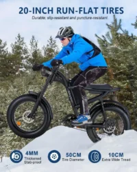 RIDING TIME'S Z8 S Electric Bike for Adults Full Suspension product image view 4