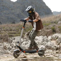 CIRCOOTER Landturbo Off-Road Electric Scooter Silver product image view 4