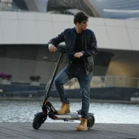 CIRCOOTER Landturbo Off-Road Electric Scooter Silver product image view 3