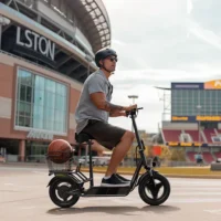 ISINWHEEL Hyper X Electric Scooter with Seat product image view 11