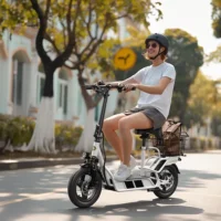 ISINWHEEL Hyper X Electric Scooter with Seat product image view 9