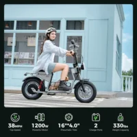 ISINWHEEL H7Pro Commuting Electric Scooter with Seat product image view 13