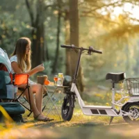 ISINWHEEL Hyper X Electric Scooter with Seat product image view 8
