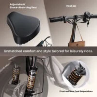 ISINWHEEL Hyper X Electric Scooter with Seat product image view 18