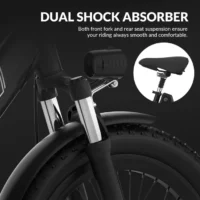 INVANTI Upgraded Tide 2 Folding Electric Bike product image view 11
