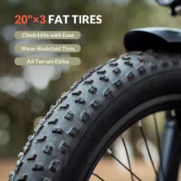 INVANTI Upgraded Tide 2 Folding Electric Bike product image view 8