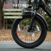 INVANTI Upgraded Tide 2 Folding Electric Bike product image view 7