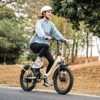 INVANTI Upgraded Tide 2 Folding Electric Bike product image view 4