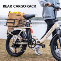 INVANTI Upgraded Tide 2 Folding Electric Bike product image view 14