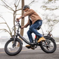 INVANTI Upgraded Tide 2 Folding Electric Bike product image view 12