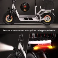 ISINWHEEL Hyper X Electric Scooter with Seat product image view 16