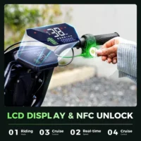 ISINWHEEL H7Pro Commuting Electric Scooter with Seat product image view 6