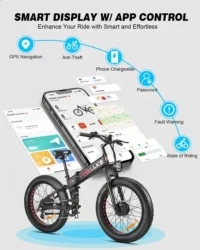WALLKE X3 Max Folding Electric Bike product image view 3