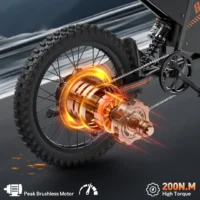 YVY Q8 Long Range Ebike product image view 5