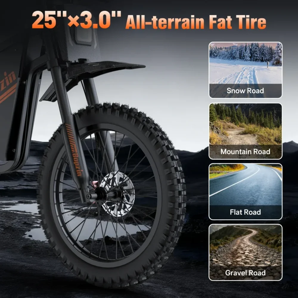 YVY Q8 Long Range Ebike product image view 2