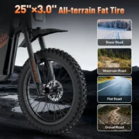 YVY Q8 Long Range Ebike product image view 2