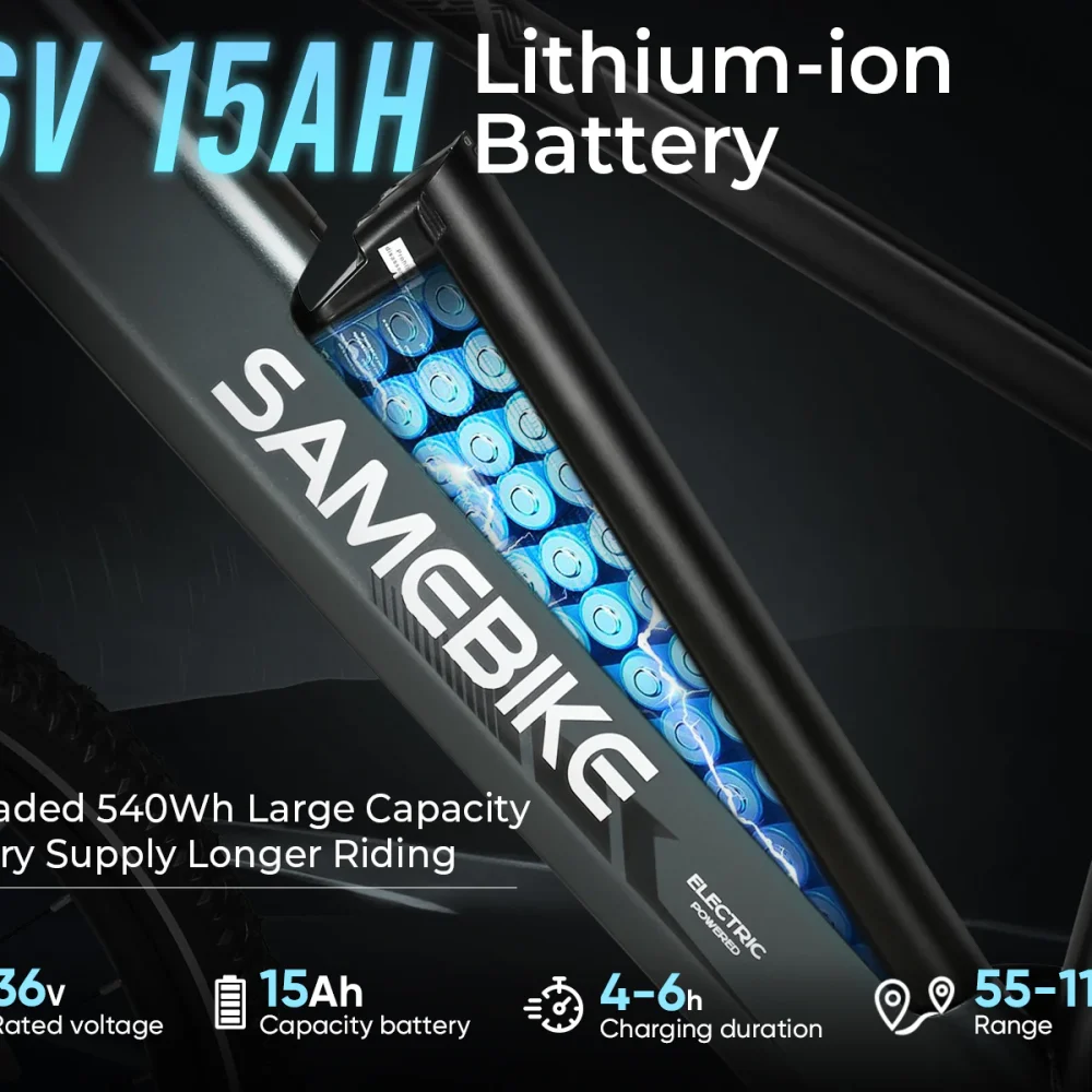 SAMEBIKE RS-A01 MEN Electric Commuter Bike product image view 2