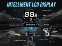 SAMEBIKE RS-A01 MEN Electric Commuter Bike product image view 8