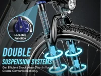 SAMEBIKE RS-A01 MEN Electric Commuter Bike product image view 7