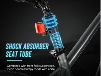 SAMEBIKE RS-A01 MEN Electric Commuter Bike product image view 6