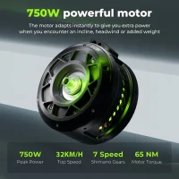 ISINWHEEL Ucity Electric Cruiser Bike product image view 16