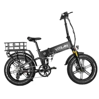 Vitilan Rear Basket for All Electric Bike product image view 6