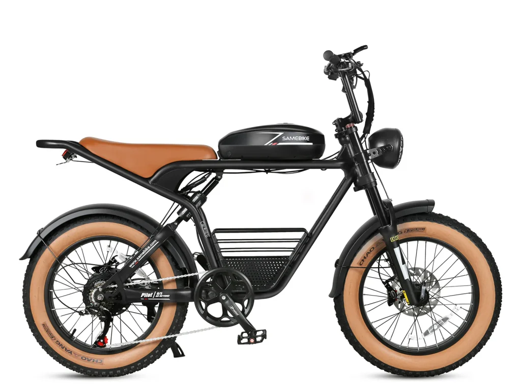 SAMEBIKE M20 Retro Street Electric Bicycle product image view 2
