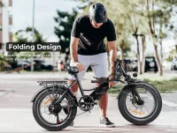 SAMEBIKE LOTDM200-II Fat Tire Electric Mountain Bike product image view 3