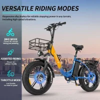 RIDSTAR MN-20 Electric Bike product image view 3