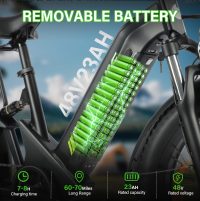 BAOLUJIE DP-2402 Dual Electric Bike product image view 2