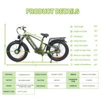 Baolujie DP-2401 Adult Electric Bicycle product image view 3
