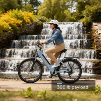 CYBERVELO EK2 Electric Bike Blue product image view 6