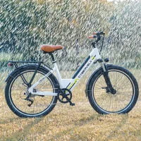CYBERVELO EK2 Electric Bike Blue product image view 3