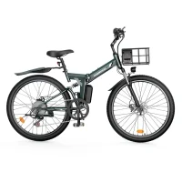 ISINWHEEL M40 Folding Electric Bike with Basket product image view 14