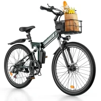 ISINWHEEL M40 Folding Electric Bike with Basket product image view 13